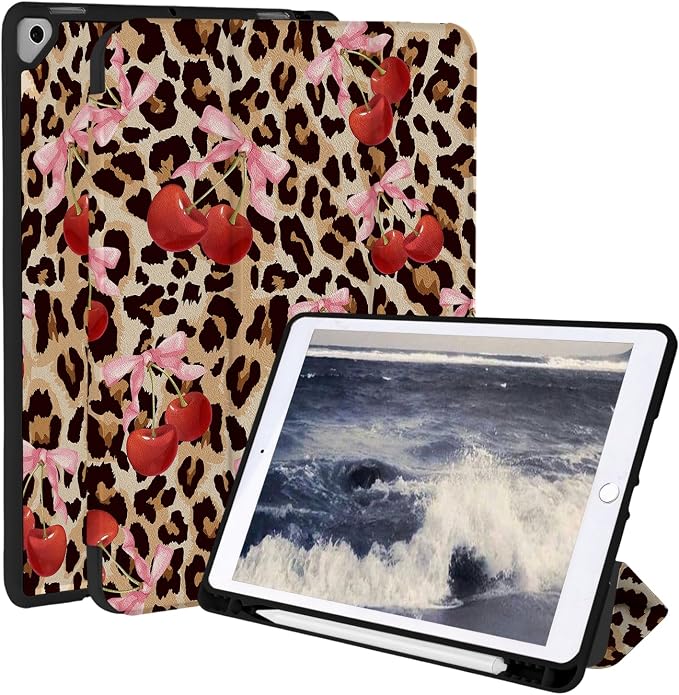 Brown Leopard 4 & Pink Bow 2