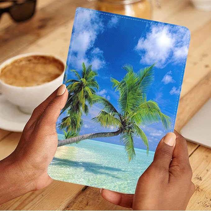 Tropical Paradise Beach Palm Trees