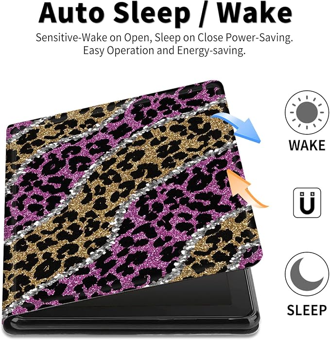 Pink Golden Leopard
