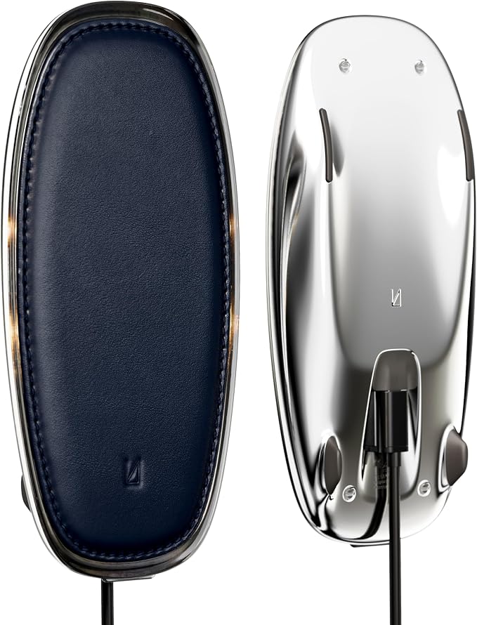 Blue Lunar Midnight Chrome Plated Brass