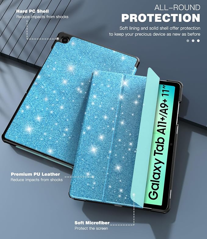 Glitter Sky Blue
