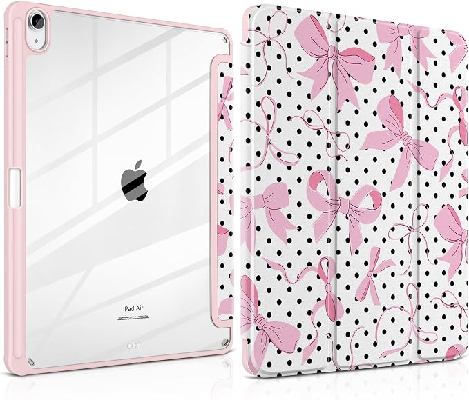 Black Polka Dots&Pink Bows