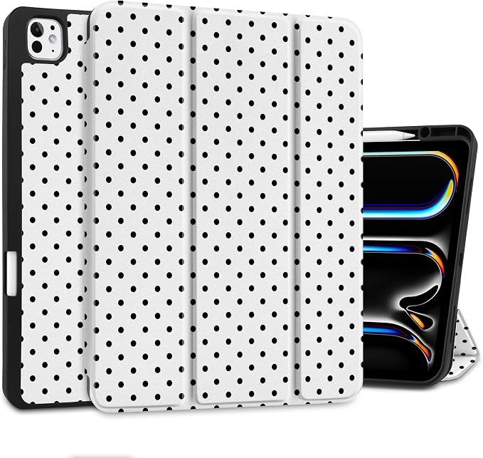 Black Polka Dot