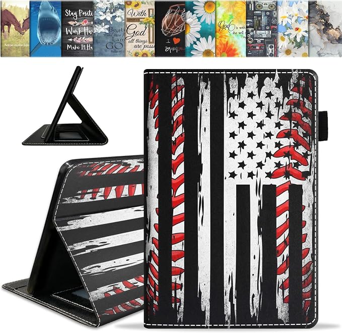 American Flag Baseball Background