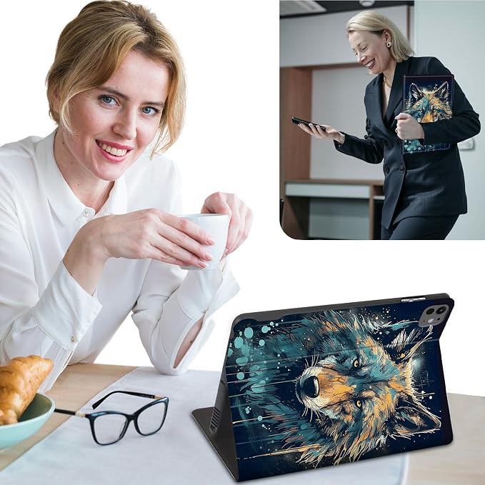 Art Watercolor Wolf