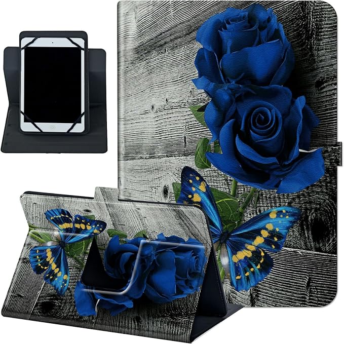 Blue Roses On The Board