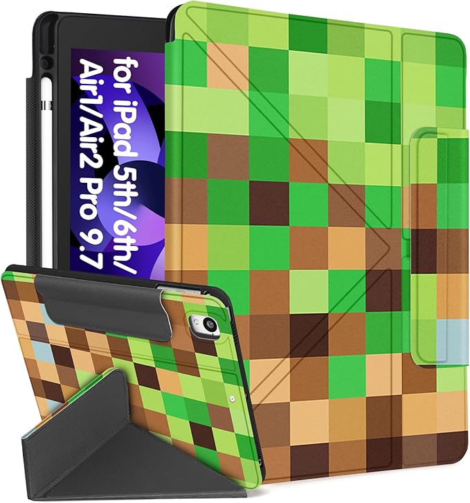 Green Brown Check