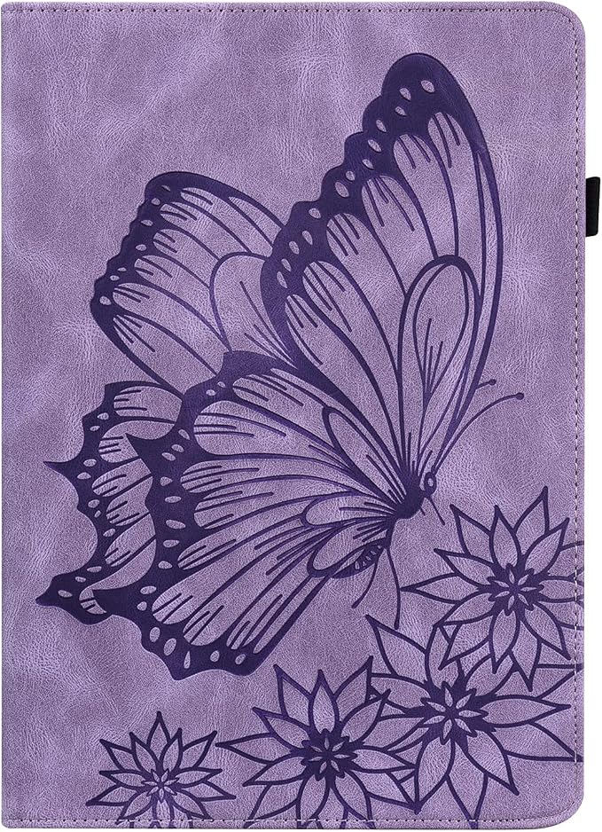 08# Flower Butterfly Purple