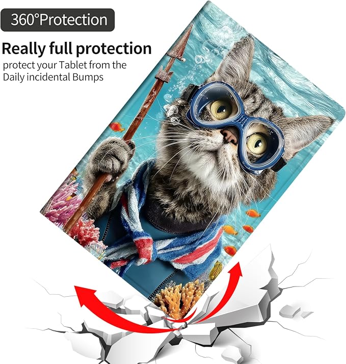 Funny Diving Cat