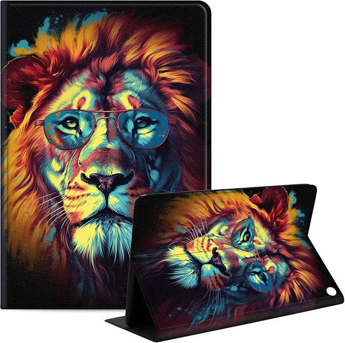 Lion With Glasses