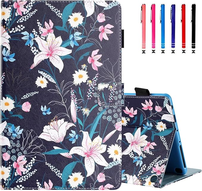A3 Navy Blue Lily