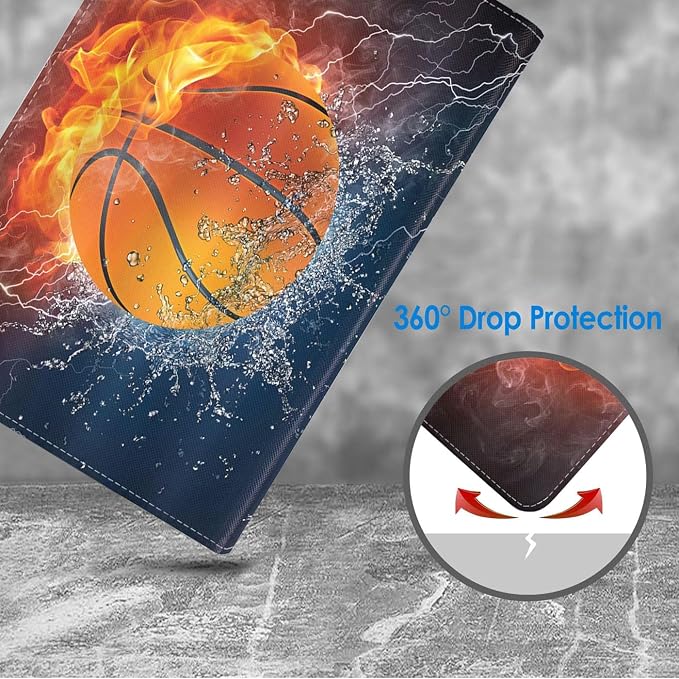 Burning Basketball Fire and Water