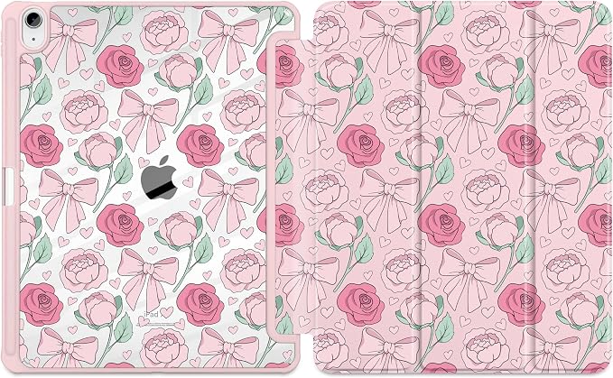 Pink Peony & Bow