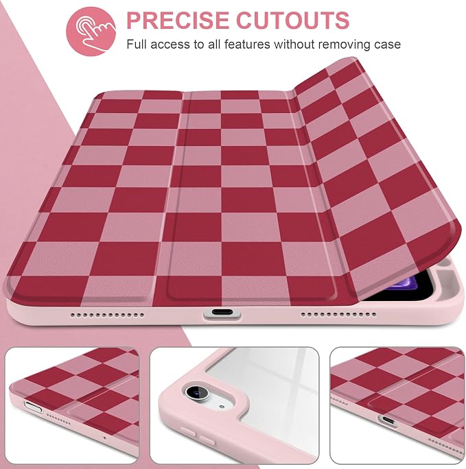 Pink Checkerboard