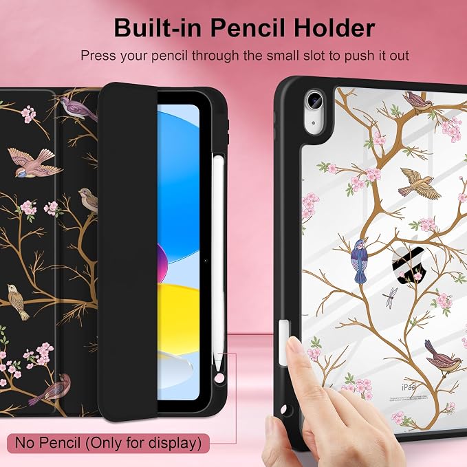 Cherry Blossom & Sparrow