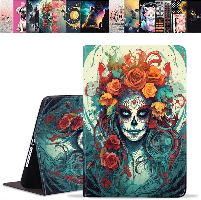 Sugar Skull Girl Flower
