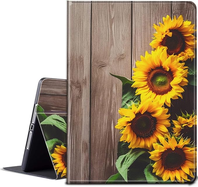 Sunflowers on the Wood