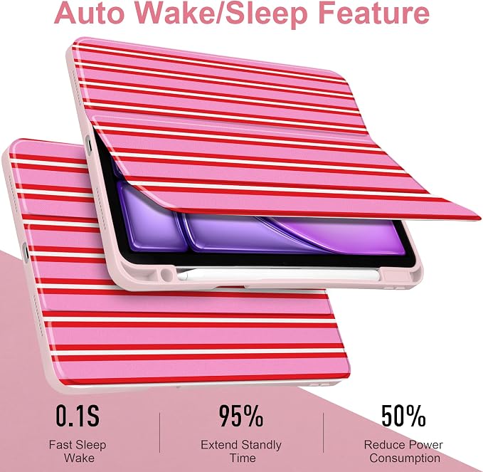 Pink And Red Stripes