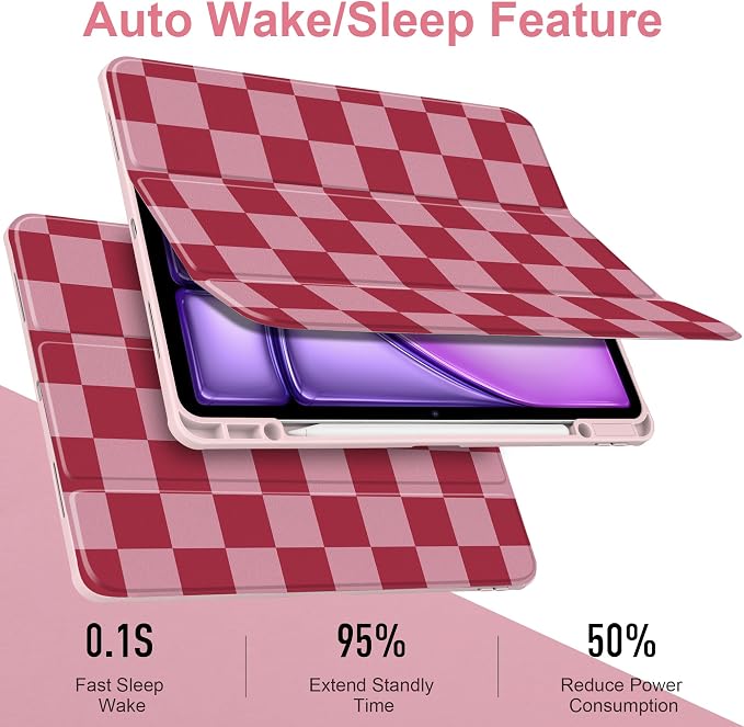 Pink Checkerboard