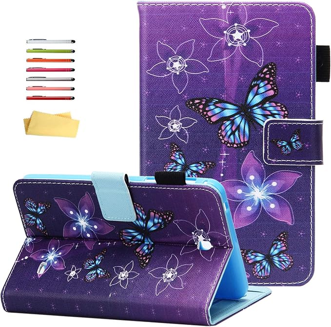 02# Purple Flower Butterfly