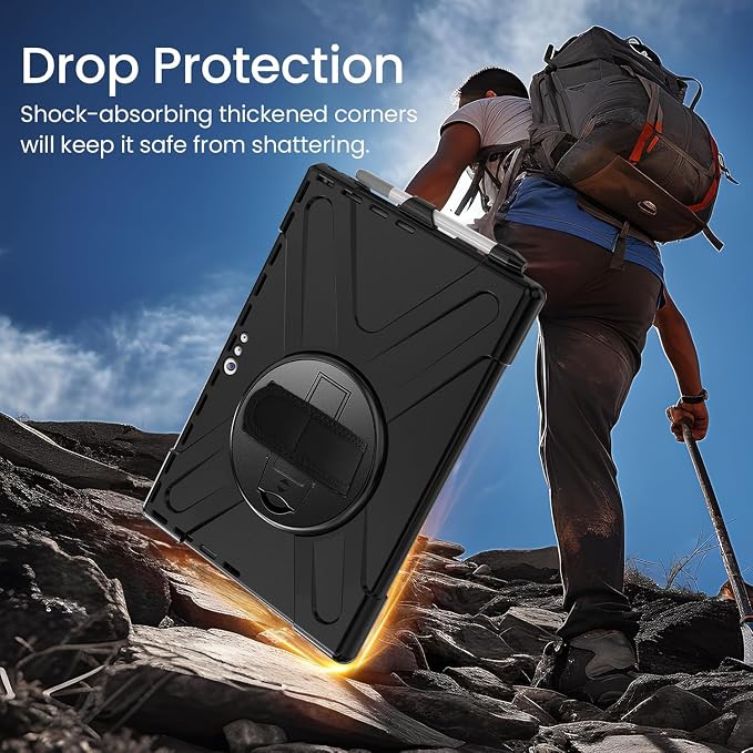 Surface Pro7+/7/6/5/4 Case-Black