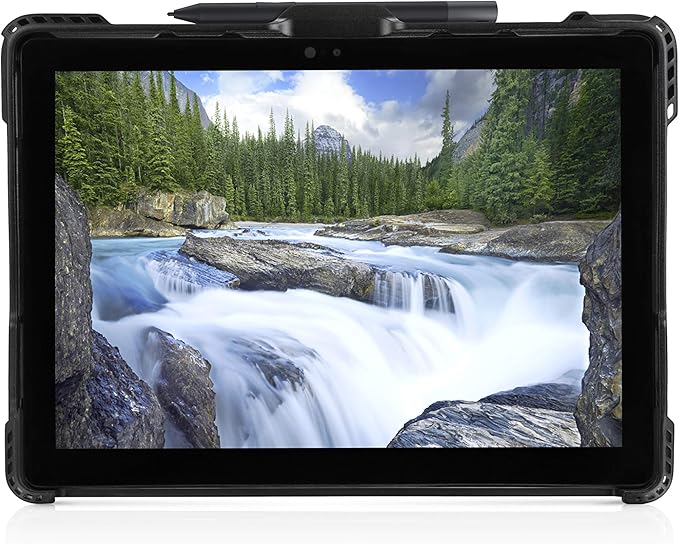 DELL RG1220C 31.2 cm (12.3 Inches) Shockproof Tablet Case (Shockproof Dell Latitude 7200 2-in-1 31.2 cm (12.3 inches) 270 g Black)