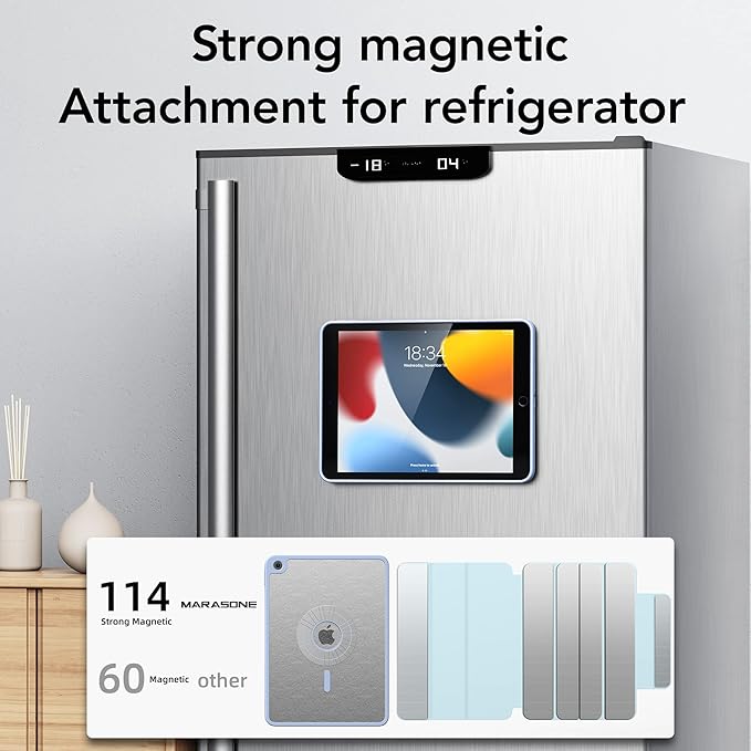 iPad 9th/ 8th/ 7th Generation Case 10.2’’ MagneticDetachable Protective Stand Cover with Pencil Holder | Auto Sleep/Wake for 10.2 inch 2021/2020/2019(Blue)
