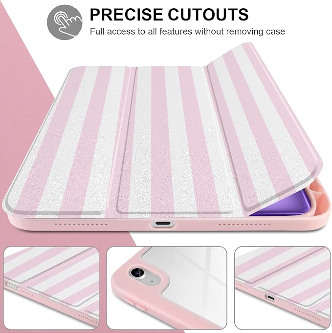 Stripe pink white