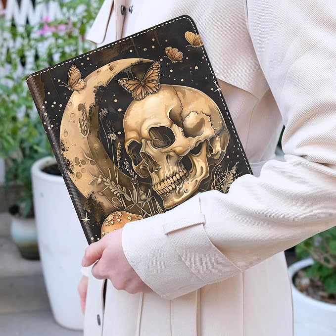 Butterfly Moon Skull