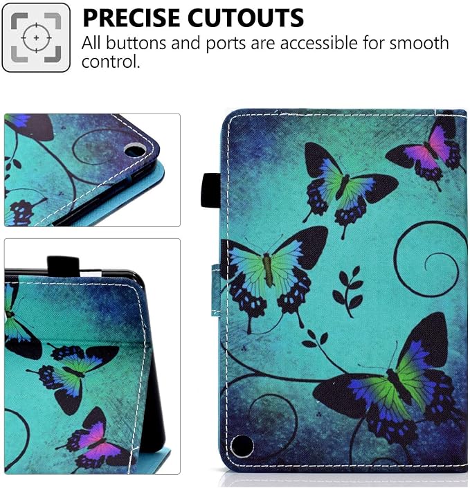 05 Dark Green Butterflies