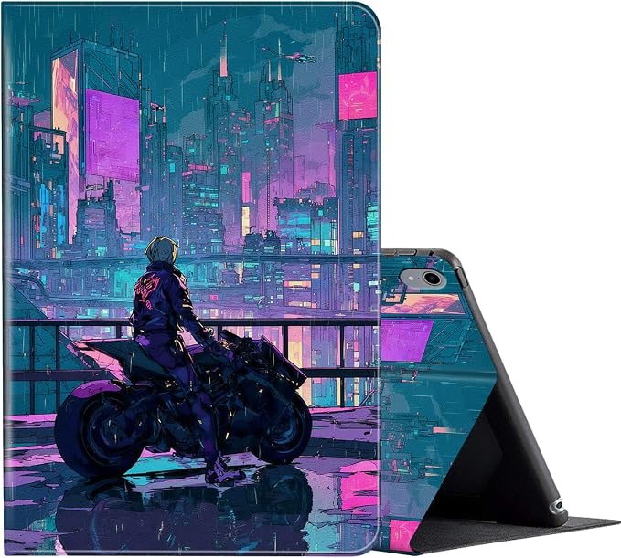 Neon Cyberpunk City Rain Racer