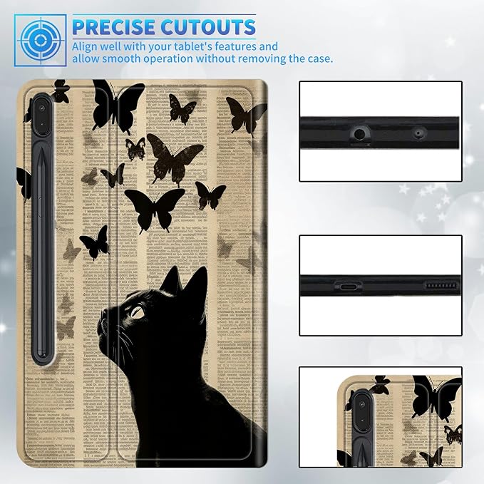 Cat Butterflies Flying