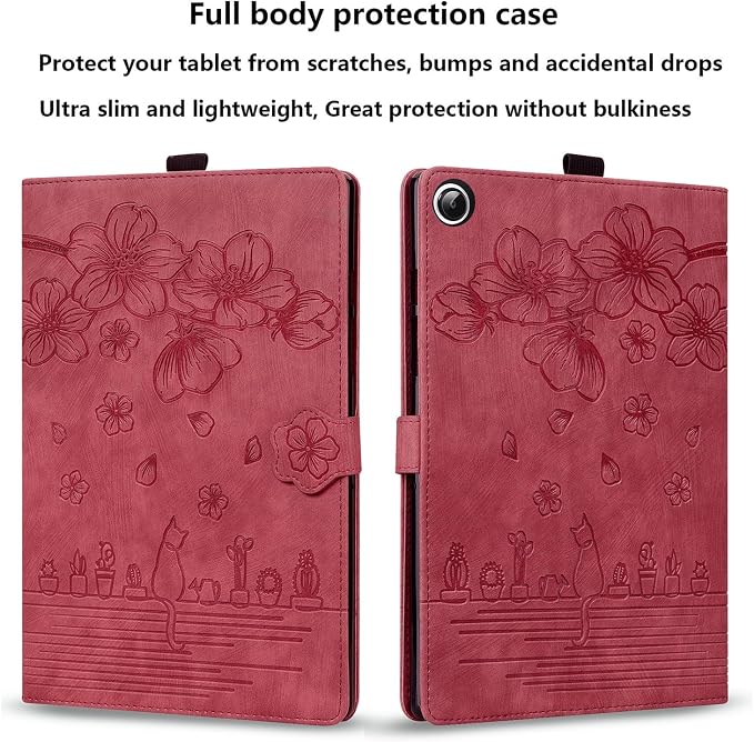 02# Cherry Blossom Wine Red Cat