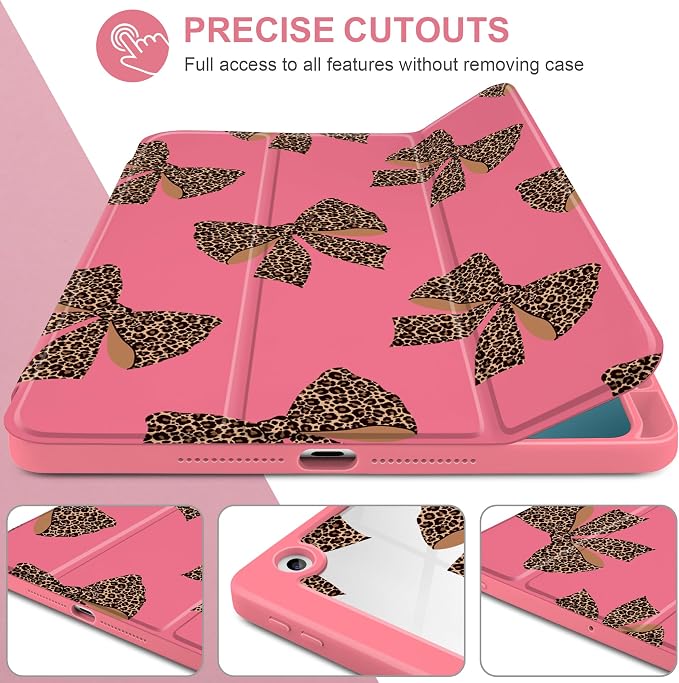 Leopard Print Bows