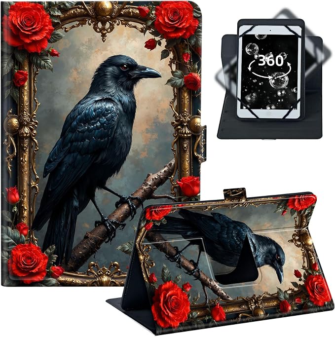 Crow Red Flower