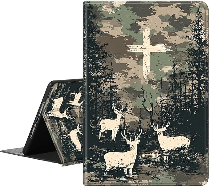 Camouflage Deer With Cross