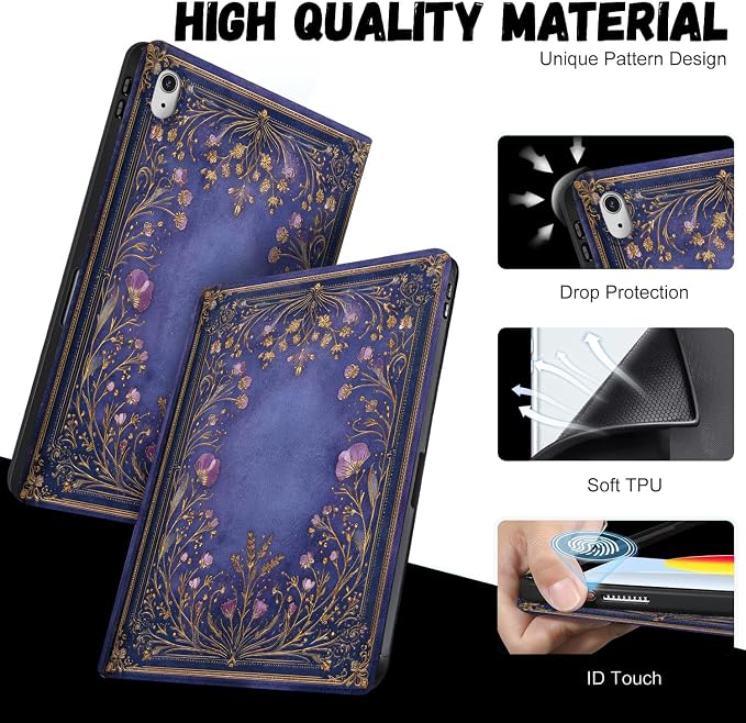 Purple Ornate Book Cover