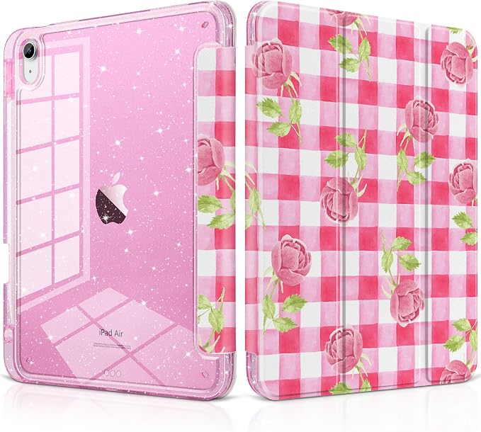 Roses&Watercolor Checkerboard