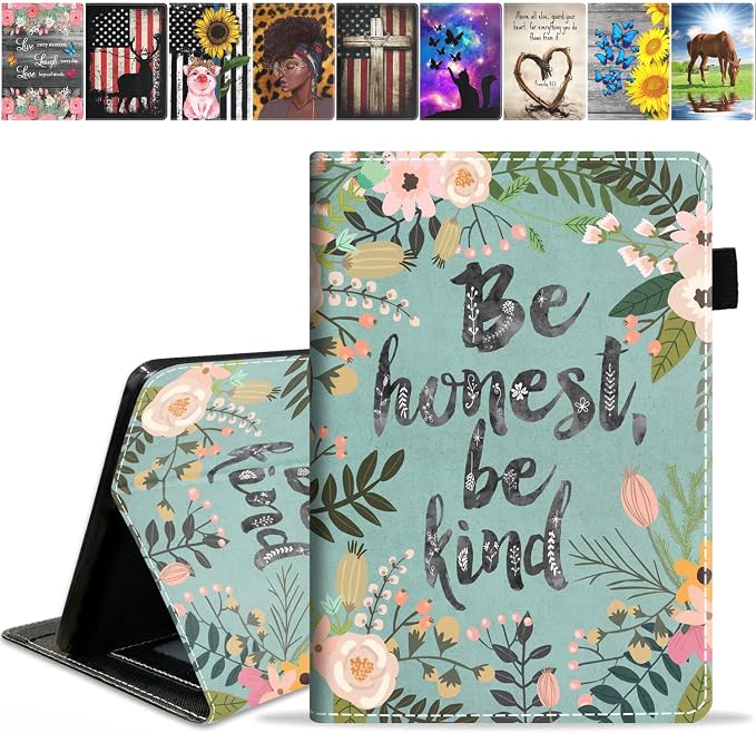 Floral Quote Be Honest, Be Kind