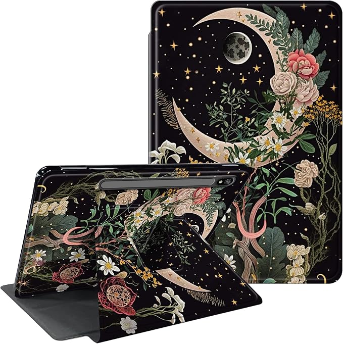 Moon Floral Flower