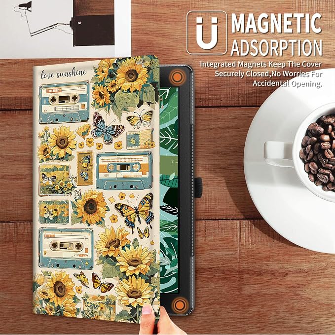 Vintage Cassette Sunflower