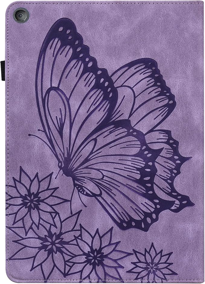 08# Flower Butterfly Purple