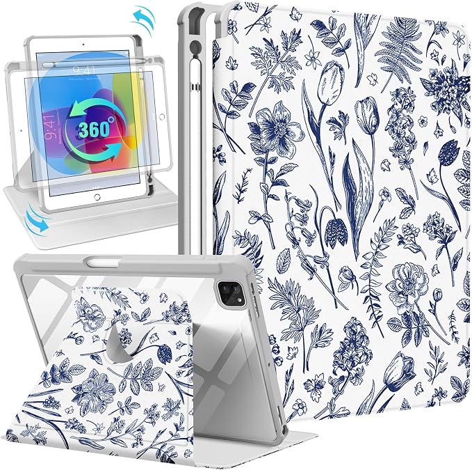 2-Blue Floral
