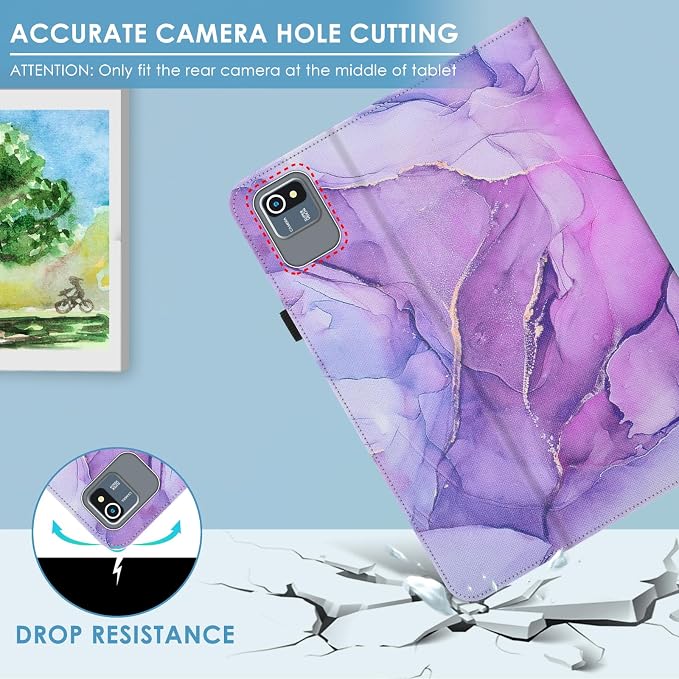 Purple marble