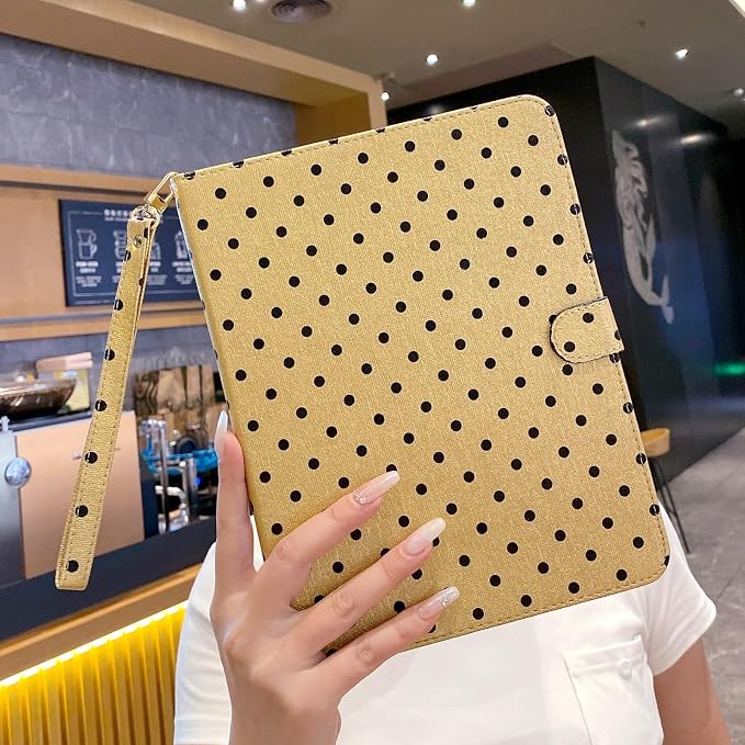 Champagne Gold Polka Dot