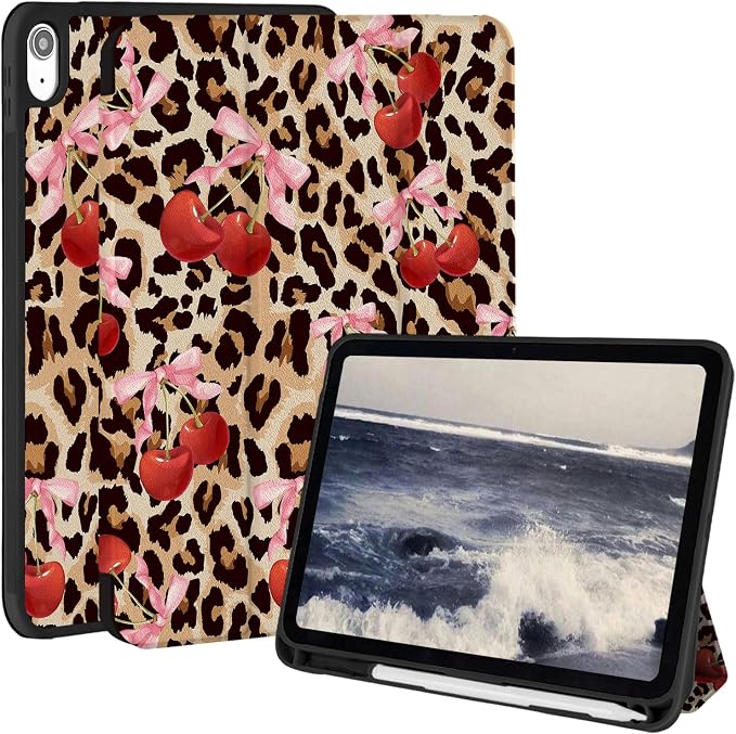 Brown Leopard 4 & Pink Bow 2