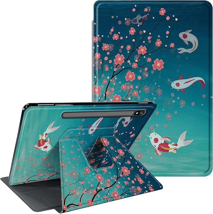 Cherry Blossom and Fish