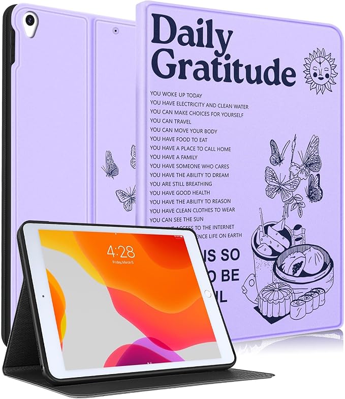 for iPad Air 3rd Generation Case for Apple iPad Pro 10.5 Inch Case Cute Girly Kids Women Girls Kawaii Pretty Butterfly Pretty Unique Design Folio Cover for iPad Air 3 Gen 2019 Pro 10.5 Cases
