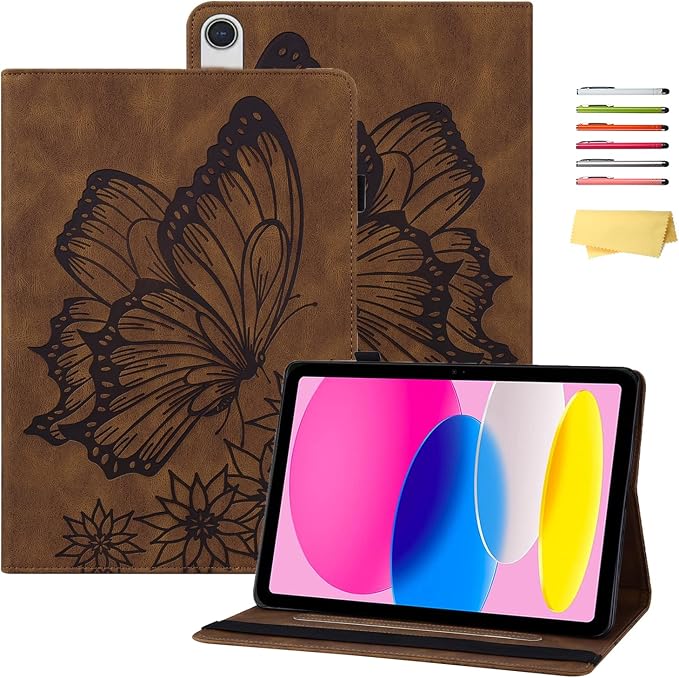 04# Flower Butterfly Brown