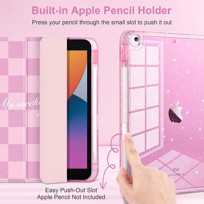 Pink Checkerboard